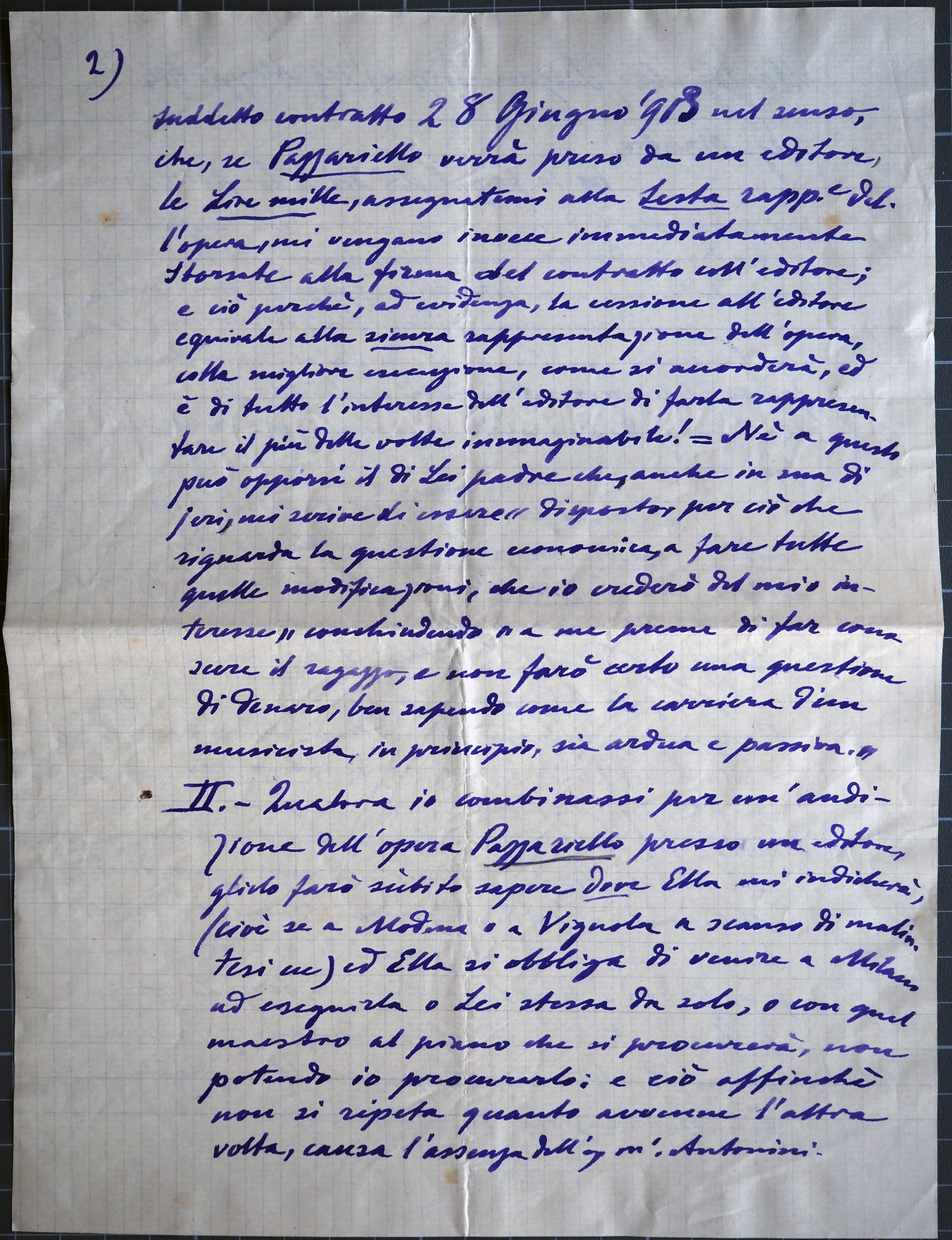 Lettera del 29 Maggio 1914, pagina 2